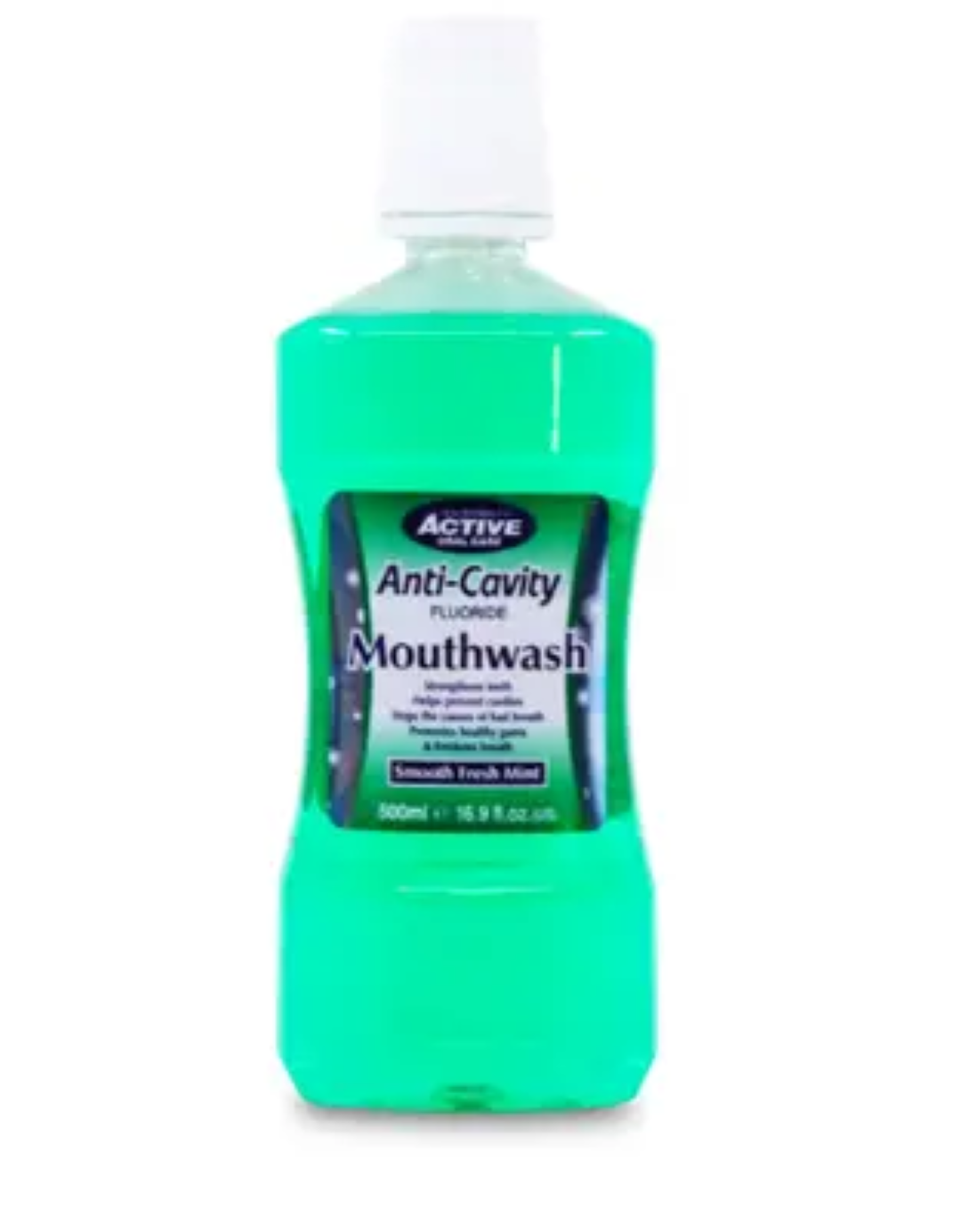 ACTIVE ANTI-CAVITY M/WASH FRESH MINT 500ML